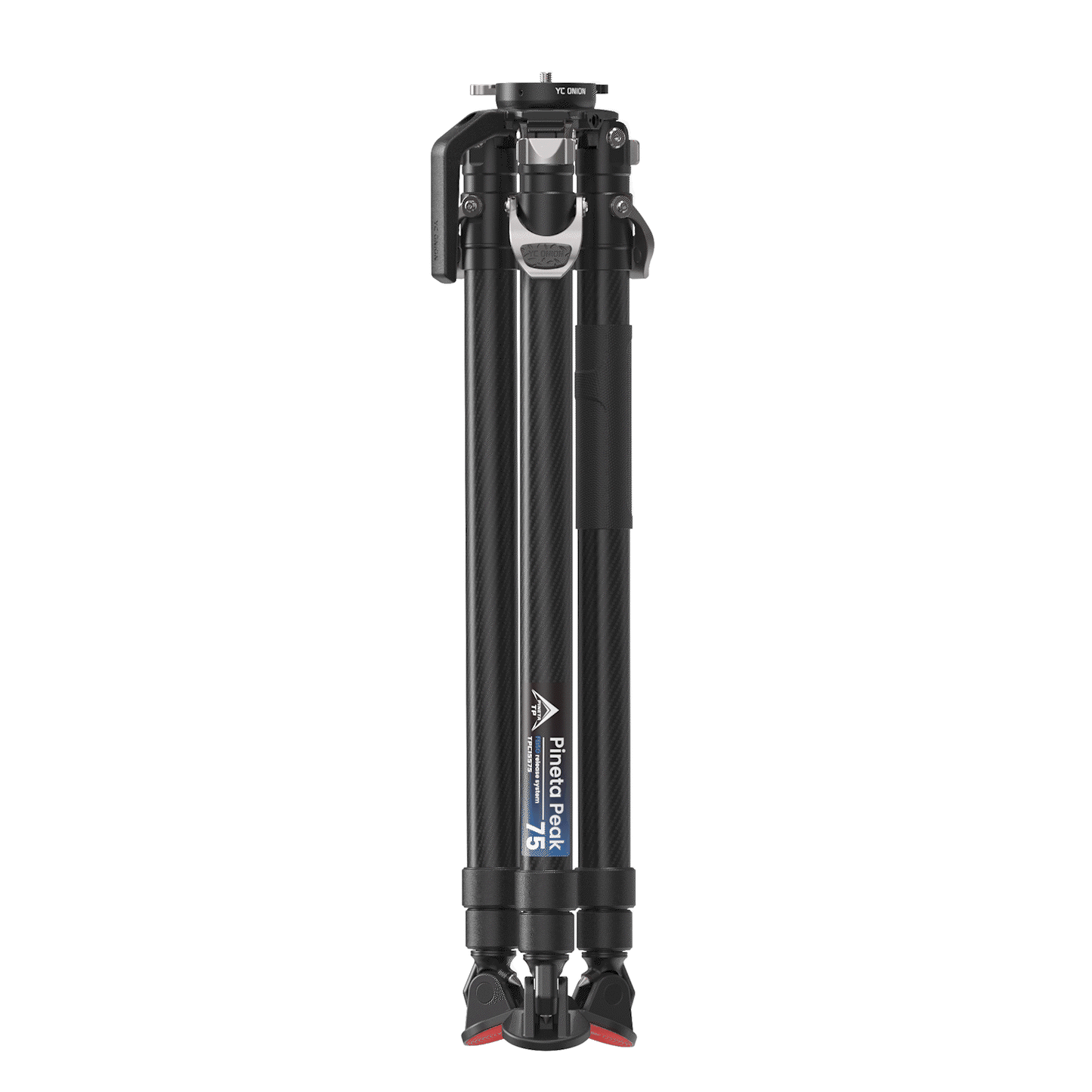 PINETA PEAK Photo & Video Carbon Fiber Tripod w/ HD Tripod Feet