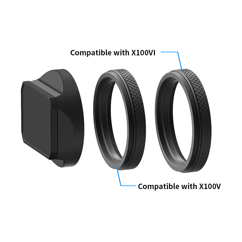 Fujifilm X100 Series Lens Hood/ Thumb Grip/ Hand Grip