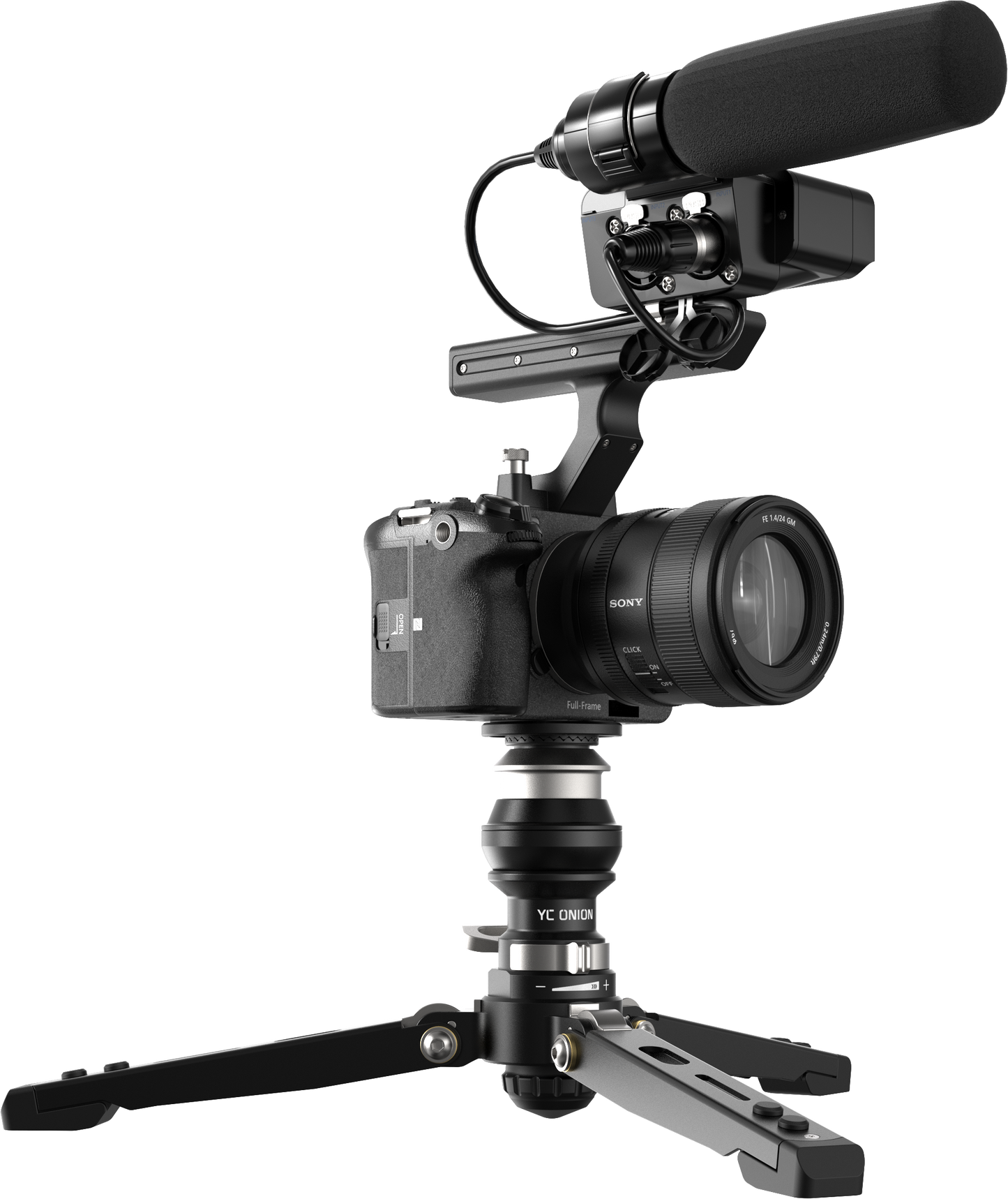 YC Onion PINETA 2.0 Pedal Base - Compatible Upgrade for PINETA 1.0 Monopod #PPB7640