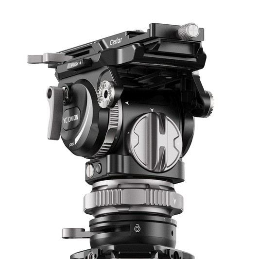 YC Onion CEDAR CB7 counterbalanced Fluid Head
