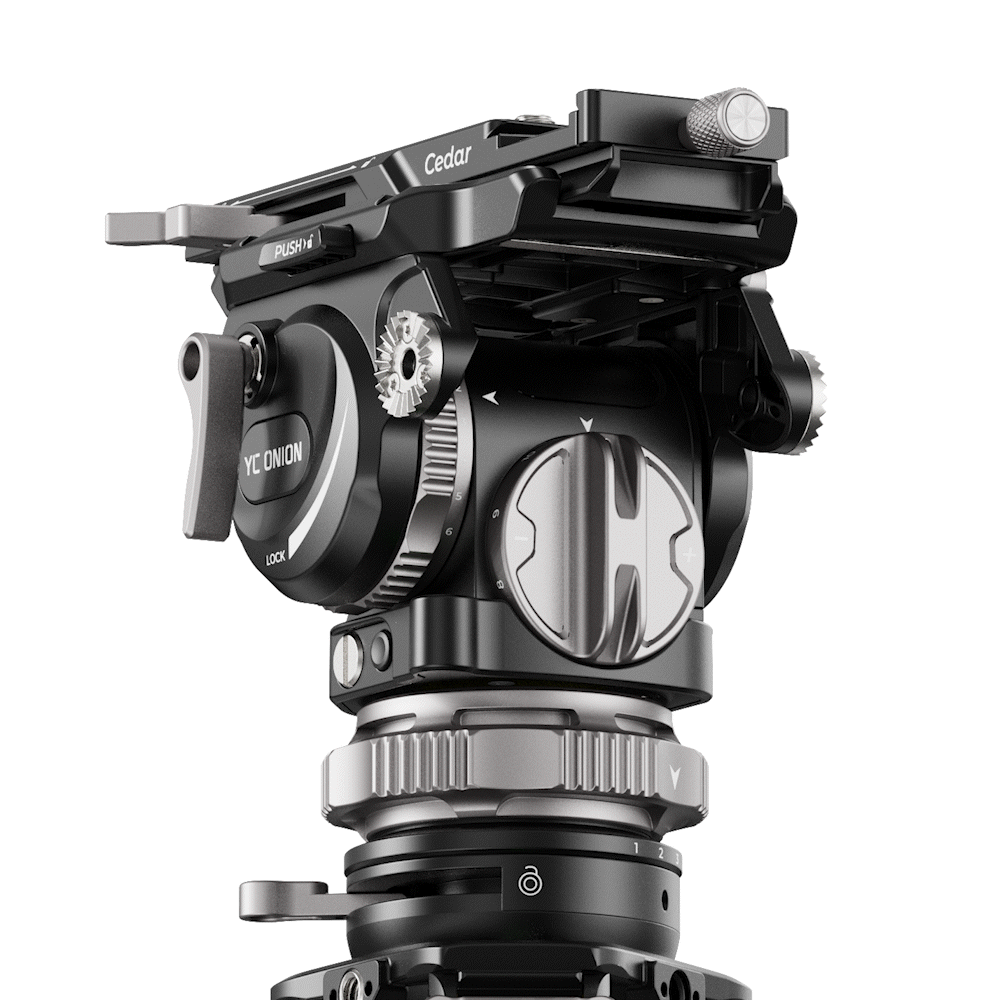 YC Onion CEDAR CB7 counterbalanced Fluid Head