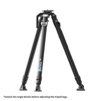 PINETA PEAK Photo & Video Carbon Fiber Tripod w/ HD Tripod Feet