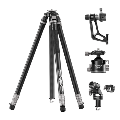 YC Onion TAKO One-Flip Operation Carbon Fiber Tripod